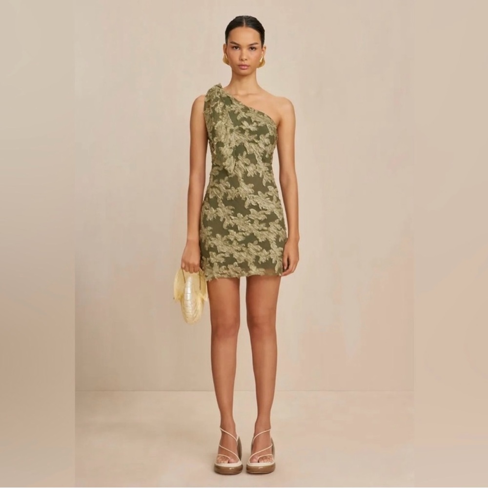 NWT Cult Gaia Arlo Dress in Tea